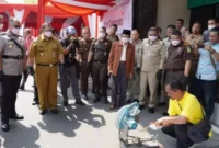 Keterangan foto : Kejaksaan Negeri Jakarta Utara hari ini memusnahkan sejumlah barang-bukti dan barang rampasan. Pemusnahan tersebut dari 599 perkara yang sudah berkekuatan hukum tetap atau inkracht priode September 2021 hingga Juni 2023