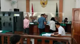 Keterangan foto : Polda Bali akhirnya menang atas praperadilan yang diajukan oleh tersangka TAC dalam kasus merek dagang, Selasa (20/6/2023)