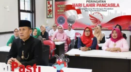 Lapas Cirebon ikuti upacara memperingati Hari Lahir Pancasila via kanal youtube BPIP secara virtual, (Kamis, 1/6/2023) 