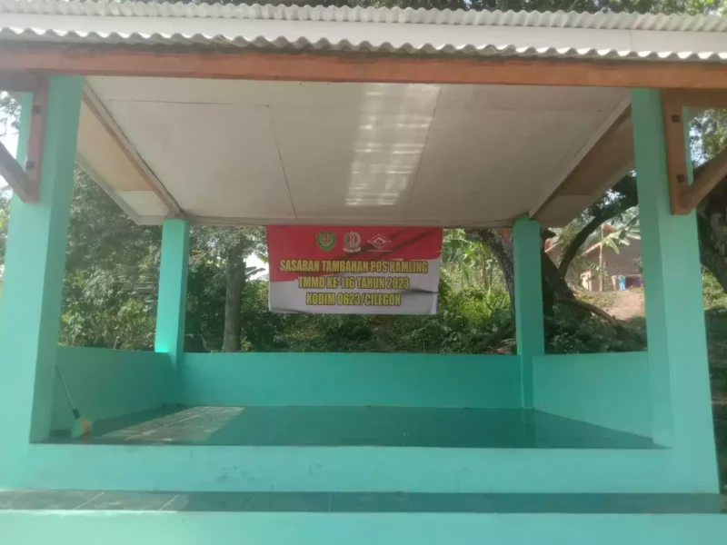 Satgas TMMD ke 11 Kodim 0623/Cilegon pembangunan dua rumah tidak layak huni selesai 100 persen, (Jum'at, 2/6/2023) 