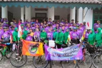 Komandan Kodim (Dandim) 0601/Pandeglang Lepas Peserta Trip Gowes To Tanjung Lesung, (Minggu, 4/6/2023)