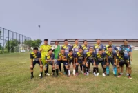 Foto: Tim Sepak Bola Kayu Trofeo 