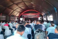 Kalapas Cianjur Berikan Penguatan Keamanan Para Pegawai Lapas, (Senin, 5/6/2023)