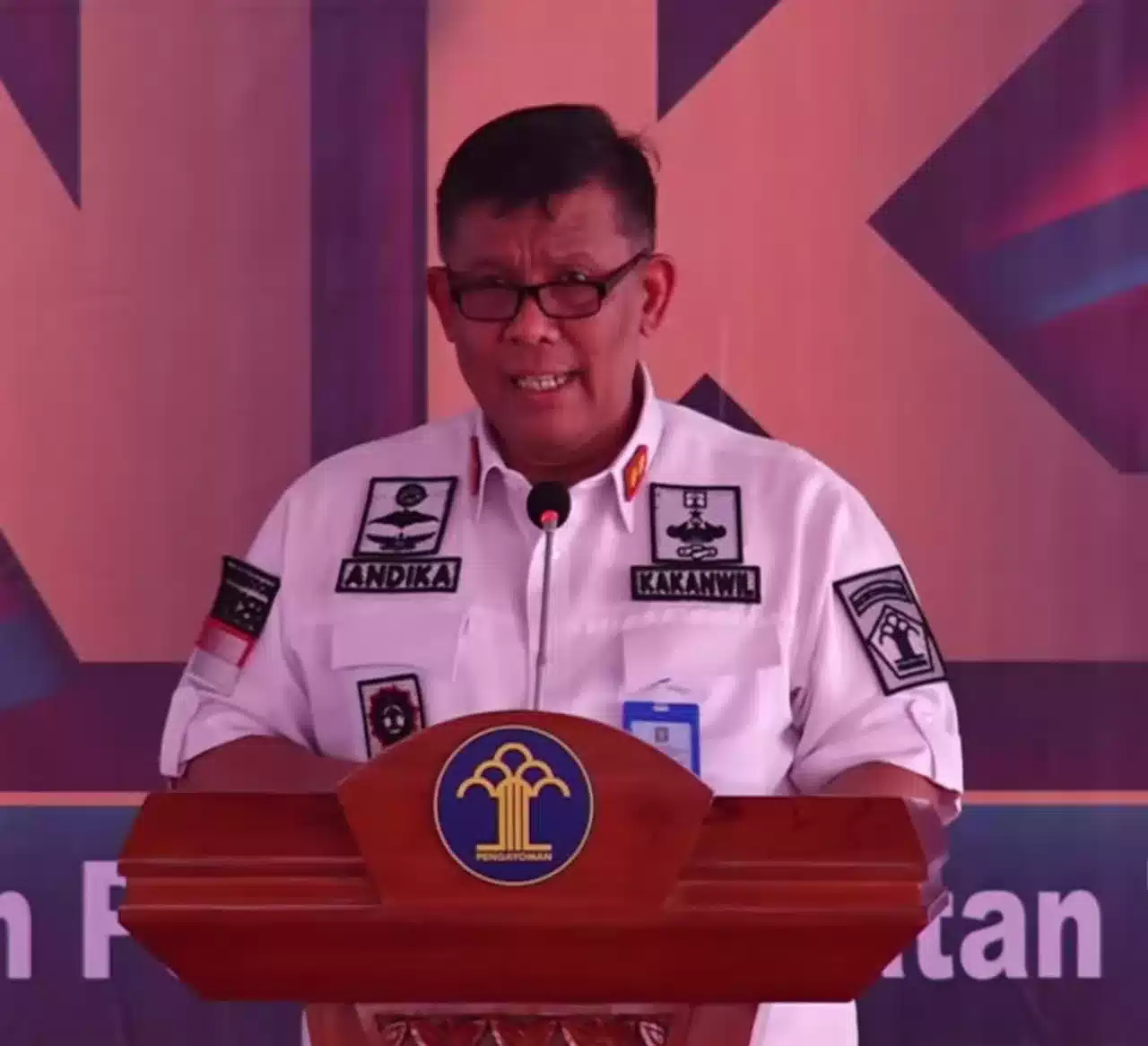 Kakanwilkumham R. Andika Dwi Prasetya Delegasikan Penyerahan Remisi Khusus Waisak I Teras Media