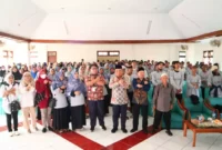 Foto: Dewan Muhammad Rizal Anggota Komisi IX DPR RI bersama Direktorat Pelayanan Kesehatan Rujukan Kementerian Kesehatan RI menggelar kegiatan sosialisasi tentang kesehatan di Kota Tangerang Selatan.