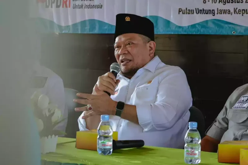 Keterangan foto : Ketua DPD RI LaNyalla Mahmud Mattaliti Soal angka Diabetes yang Melambung, (Selasa, 6/6/2023) 