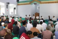 Keterangan foto : Pegawai Dan Warga Binaan Pemasyarakatan (WBP) Lapas Kelas I Cirebon Menggelar Pasbi SIHANI, (Rabu, 7/6/2023)