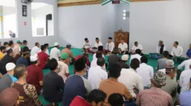 Keterangan foto : Pegawai Dan Warga Binaan Pemasyarakatan (WBP) Lapas Kelas I Cirebon Menggelar Pasbi SIHANI, (Rabu, 7/6/2023) 