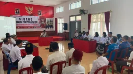 Keterangan foto : PK Bapas Subang Laksanakan Sidang Tim Pengamat Pemasyarakatan (TPP) dan diketuai oleh, Asep Saripudin, (Rabu, 7/6/2023) 