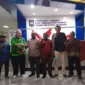Keterangan Poto: Ketua komisi A DPRD kabupaten Dogiyai Yusak Ernes Tebai,S PD, M,AP dan di dampingi oleh Anggota DPRD komisi A ,Alex Goo,