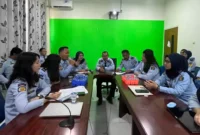 Keterangan foto : Bapas subang Laksanakan Rapat Koordinasi Penyusunan Litmas, (Selasa, 13/6/2023)