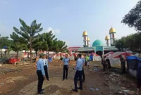 Keterangan foto : Tenda Hunian Warga Binaan Lapas Cianjur Dibongkar Setelah 7 Bulan Berdiri, (Selasa, 13/6/2023)