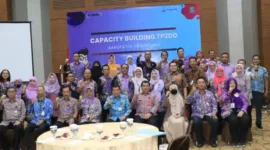 Foto: acara Capacity Building Tim Percepatan dan Perluasan Digitalisasi Daerah (TP2DD) Kabupaten Tangerang yang diselenggarakan di Hotel Sentul Bogor. Kamis, (15/6/23).