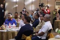 Foto: Rakernispas Bertajuk 'Optimalisasi Peran Lapas/Rutan/LPKA pada Pemilu 2024 Melalui Sinergitas dengan Stakeholders Terkait'. Kegiatan ini diselenggarakan oleh Kantor Wilayah Kemenkumham Banten, dan bertempat di Ultima Ratu Hotel Serang.