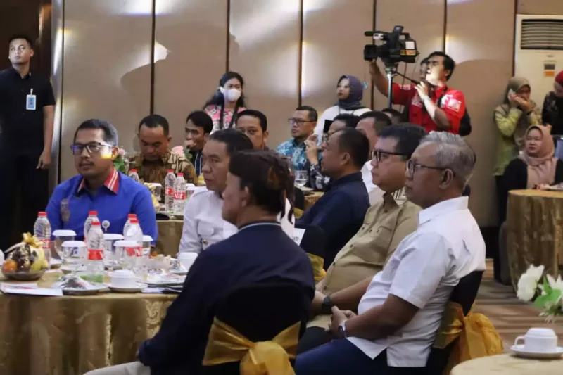 Foto: Rakernispas Bertajuk 'Optimalisasi Peran Lapas/Rutan/LPKA pada Pemilu 2024 Melalui Sinergitas dengan Stakeholders Terkait'. Kegiatan ini diselenggarakan oleh Kantor Wilayah Kemenkumham Banten, dan bertempat di Ultima Ratu Hotel Serang.