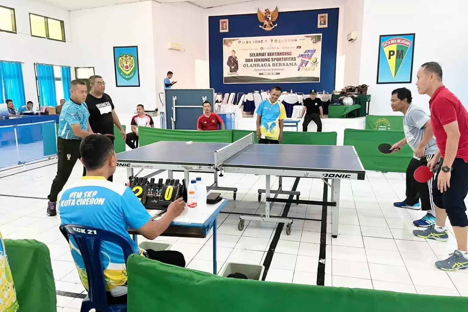 Sabet Juara 2 Tenis Meja, Kalapas Cirebon Bertanding di Denpom III I Teras Media