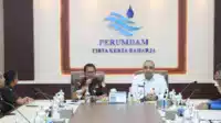 Bupati Zaki Hadiri Penandatangani IPA Milik PT BSD ke Perumdam TKR I Teras Media