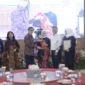 Keterangan Foto : Menteri Hukum dan HAM Yassona Laoly Berikan Apresiasi Pada Putri Ariani, (Selasa, 20/6/2023) 