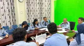 Keterangan Foto : Bapas Kelas II Subang Gelar Rapat Koordinasi Pemenuhan Data, (Selasa, 20/6/2023) 