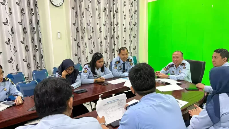 Keterangan Foto : Bapas Kelas II Subang Gelar Rapat Koordinasi Pemenuhan Data, (Selasa, 20/6/2023) 