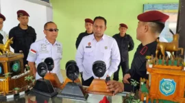 Keterangan foto : Kadivpas Jabar Bersama Itwill II Kemenkunham RI Kunjungi Lapas Indramayu, (Kamis, 22/6/2023) 