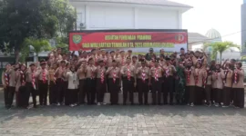 Keterangan foto : Kodim 0623/Cilegon Laksanakan Pembinaan Pramuka Saka Wira Kartika, (Minggu, 25/6/2023) 