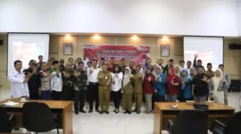 Keterangan Poto: Peringati Hari Anti Narkoba Internasional (HANI) tahun 2023, Badan Kesatuan Bangsa dan Politik (Kesbangpol) Pandeglang menggelar serangkaian kegiatan pada Senin (26/6/2023).