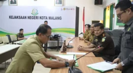 Keterangan foto : Kejaksaan Negeri Kota Malang Tandatangani Fakta Integritas, (Selasa, 27/6/2023) 