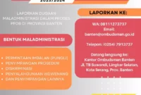 Keterangan foto : Ombudsman Banten Ikuti Pengawalan Pelaksanaan PPDB, (Selasa, 27/6/2023)
