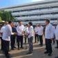 Keterangan foto : Jaksa Agung Burhanuddin pada acara penyerahan hewan qurban yang berlangsung di halaman gedung utama Kejaksaan Agung (Kejagung), Jakarta, Selasa (27/06/2023).