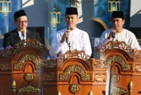 Keterangan foto : Kepala Lembaga Pemasyarakatan Cirebon Kadiyono Rayakan Hari Raya Idul Adha 1444 H Bersama Warga Binaan Pemasyarakatan, (Kamis, 29/6/2023)