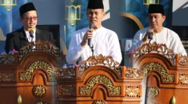 Keterangan foto : Kepala Lembaga Pemasyarakatan Cirebon Kadiyono Rayakan Hari Raya Idul Adha 1444 H Bersama Warga Binaan Pemasyarakatan, (Kamis, 29/6/2023) 