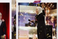 Keterangan foto : Putri Ariani berhasil mendapatkan golden buzzer simon Cowell di ajang America's got talent 2023,(Rabu, 7/6/2023)
