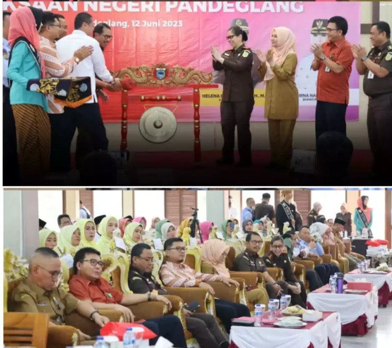 Foto: Peresmian Posko Akses Keadilan bagi Perempuan dan Anak Kejaksaan Negeri Pandeglang. Senin 12 Juni 2023,