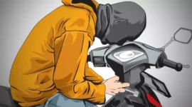 Keterangan foto : Ilustrasi Gambar Curanmor, (Senin, 19/6/2023) 