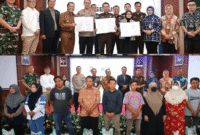 Foto: Penyaluran beras hasil rampasan negara ini merupakan bentuk nyata kolaborasi Pemerintah Provinsi Banten untuk mewujudkan cita-cita bersama dalam membangun ketahanan pangan dan membantu masyarakat yang kurang mampu.