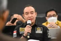 Keterangan foto : Anggota Komisi III DPR RI dari Fraksi Demokrat puji kinerja Kejari Mataram dalam memulihkan uang negara, Kamis (1/6/2023)