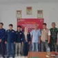 Keterangan Poto : Poto bersama usai Rapat Pleno, antara Ketua PPK, Panwaslu, Sekmat, Polsek, Koramil dan Pengurus Partai Politik ( 4/6/2023 )