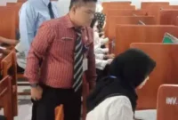 Keterangan Poto : Tim Penialai Sedang mengawasi Calon Prades Saat Uji Kompetisi Computer ( 9/6/2023 )