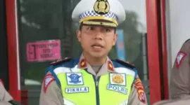 Keterangan foto : Kepala Satuan Patroli Jalan Raya (Kasat PJR) Dirlantas Polda Banten kini secara resmi dijabat oleh Kompol Fikri Ardiansyah, Jumat (2/6/2023)