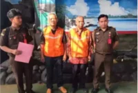 Keterangan foto : Penyerahan tersangka dan barang bukti di Kejari Jakarta Barat, Selasa (20/6/2023)
