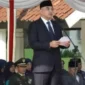 Foto: Upacara dalam rangka memperingati Hari Lahir Pancasila 2023 dan Hari Kebangkitan Nasional di Lapangan Maulana Yudha Negara Puspemkab. Tigaraksa, Kamis (1/6/2023).