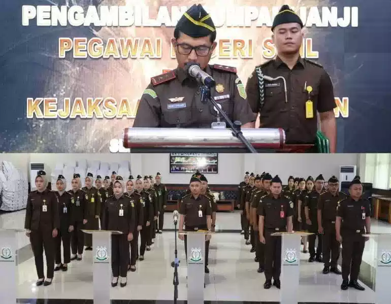 30 Pegawai di Kejati Banten Ambil Sumpah Pengangkatan PNS I Teras Media