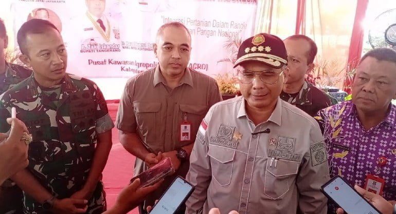 Wakil Menteri Pertanian Harvick Hasnul Qolbi Dukung Kawasan Agropolitan di Tangerang I Teras Media