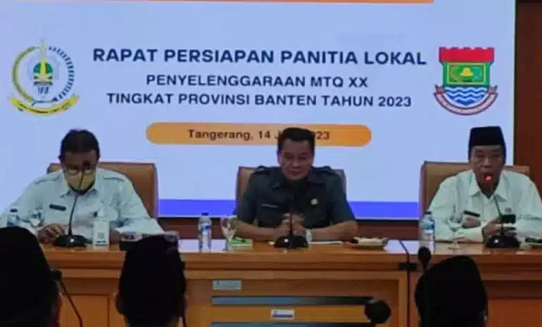 Bentuk Panitia, MTQ ke 20 Tingkat Provinsi Banten Di Persiapkan Lebih Matang I Teras Media