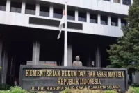 Keterangan foto : Kementerian Hukum dan Hak Asasi Manusia (Kemenkumham) hingga saat ini, Minggu, 18 Juni 2023, belum membuka penerimaan Calon Pegawai Negeri Sipil (CPNS) Tahun 2023 di lingkungan Kemenkumham, Minggu (18/6/2023)