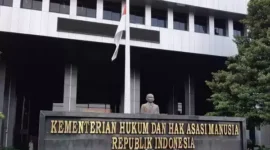 Keterangan foto : Kementerian Hukum dan Hak Asasi Manusia (Kemenkumham) hingga saat ini, Minggu, 18 Juni 2023, belum membuka penerimaan Calon Pegawai Negeri Sipil (CPNS) Tahun 2023 di lingkungan Kemenkumham, Minggu (18/6/2023)