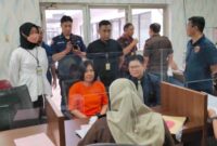 Keterangan foto : Jaksa Penuntut Umum (JPU) menuntut terdakwa Natalia Rusli selama satu tahun dan tiga bulan pidana penjara, Selasa (6/6/2023)