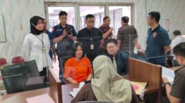 Keterangan foto : Jaksa Penuntut Umum (JPU) menuntut terdakwa Natalia Rusli selama satu tahun dan tiga bulan pidana penjara, Selasa (6/6/2023)