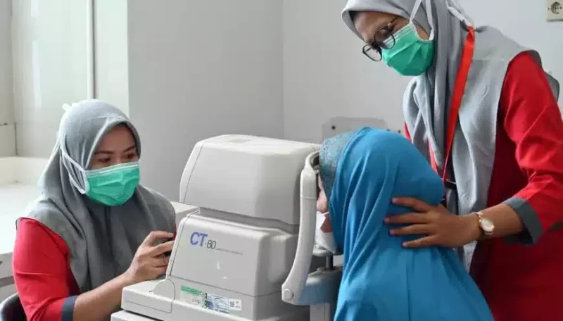 Foto: Rangkaian kegiatan Bakti Sosial Operasi Katarak di Wilayah Kabupaten Tangerang.